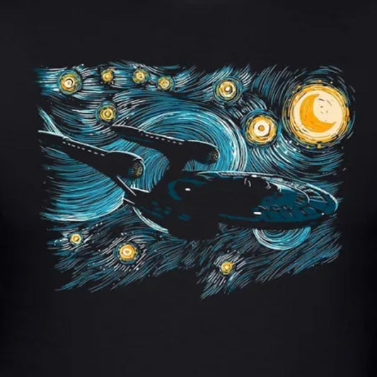 Starry Trek - Star Trek-themed T-Shirt