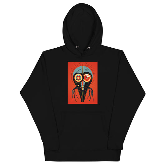 Inca Prawn Alien Head Hoodie