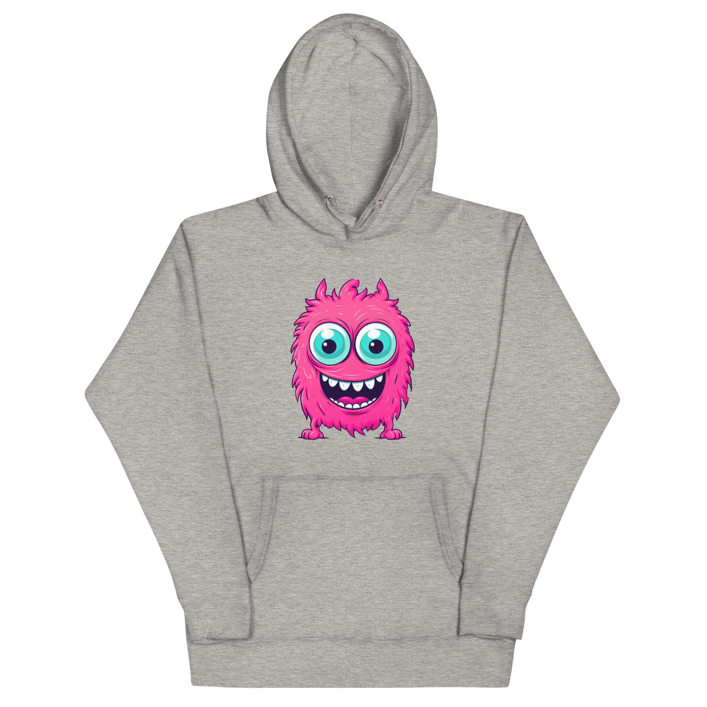 Hairy Pink Alien Monster Hoodie