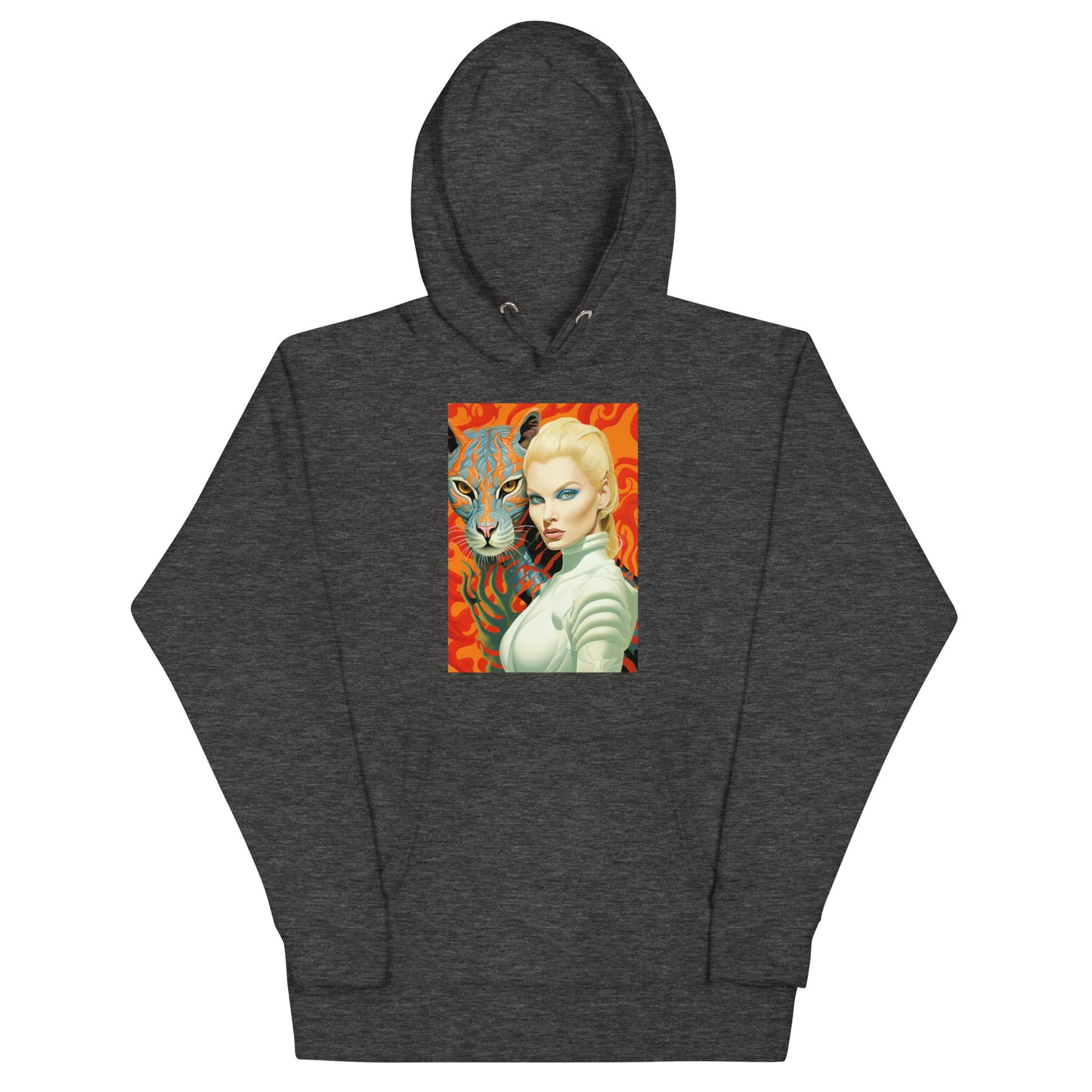 Alien Cat & Woman | Εξωγήινη γάτα Hoodie