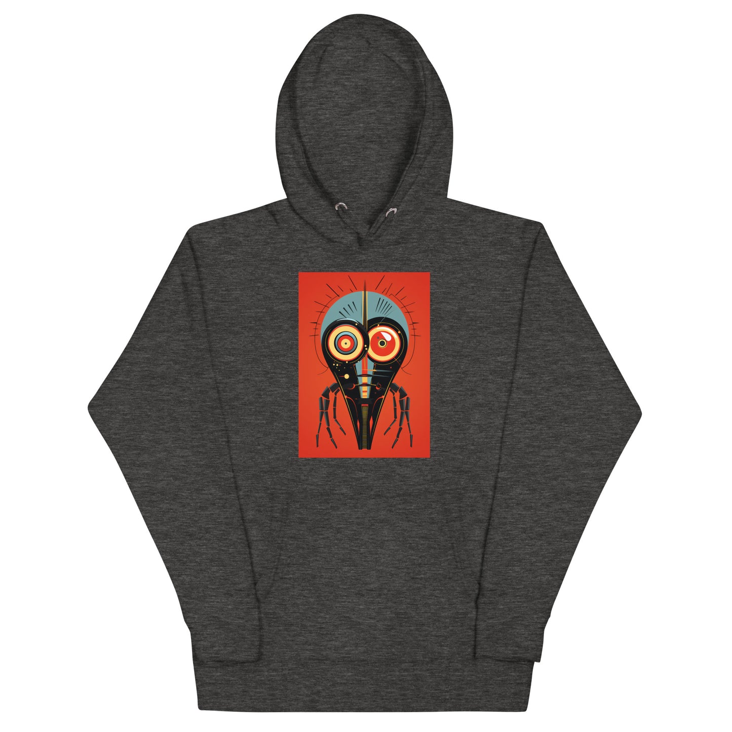 Inca Prawn Alien Head Hoodie