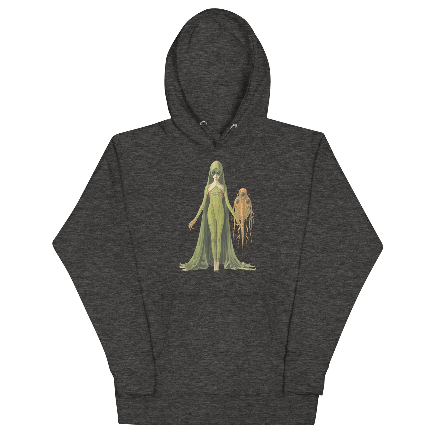 Green Lady Alien & Pet | గ్రీన్ లేడీ ఏలియన్ Hoodie