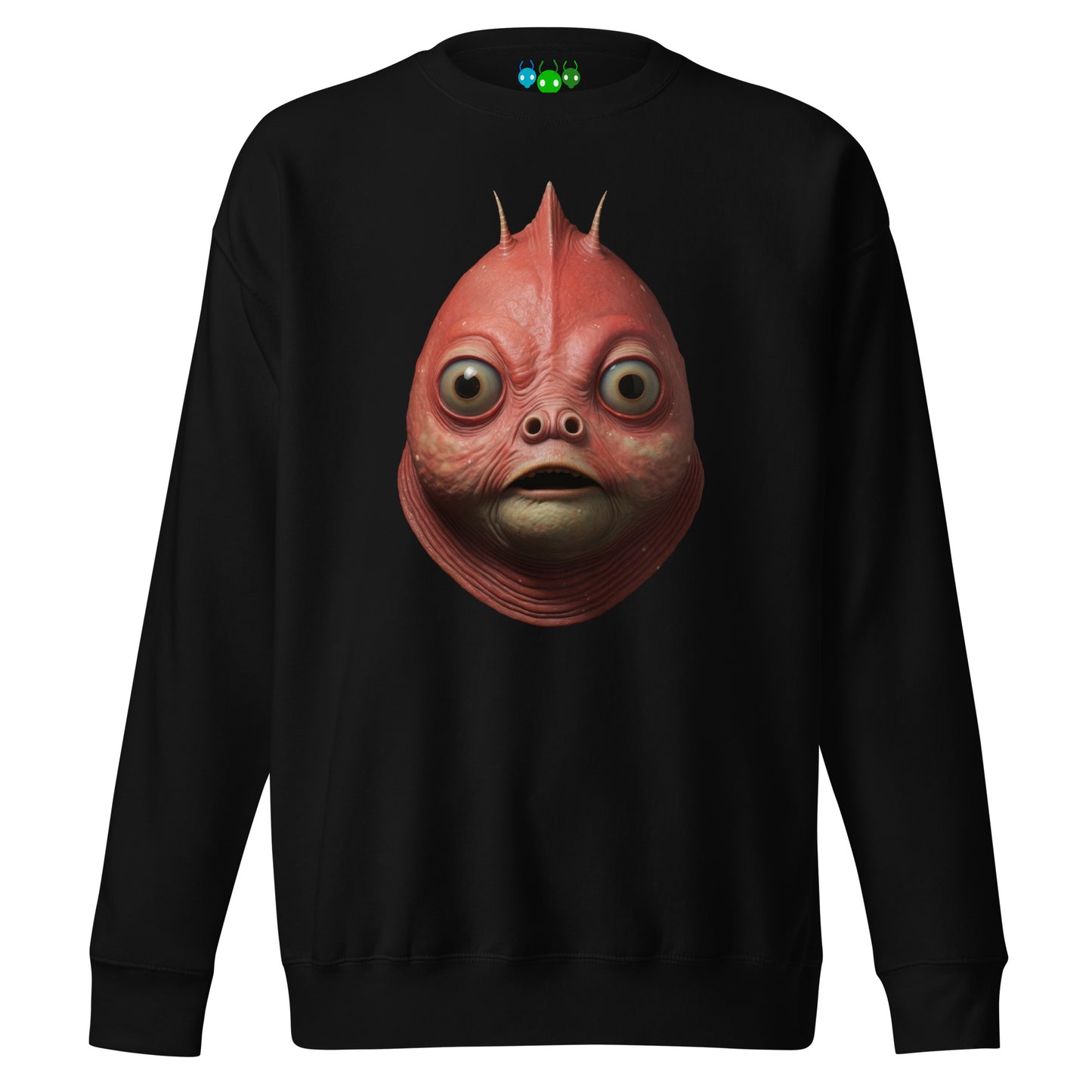 Fat-faced Alien Goober Premium Sweatshirt