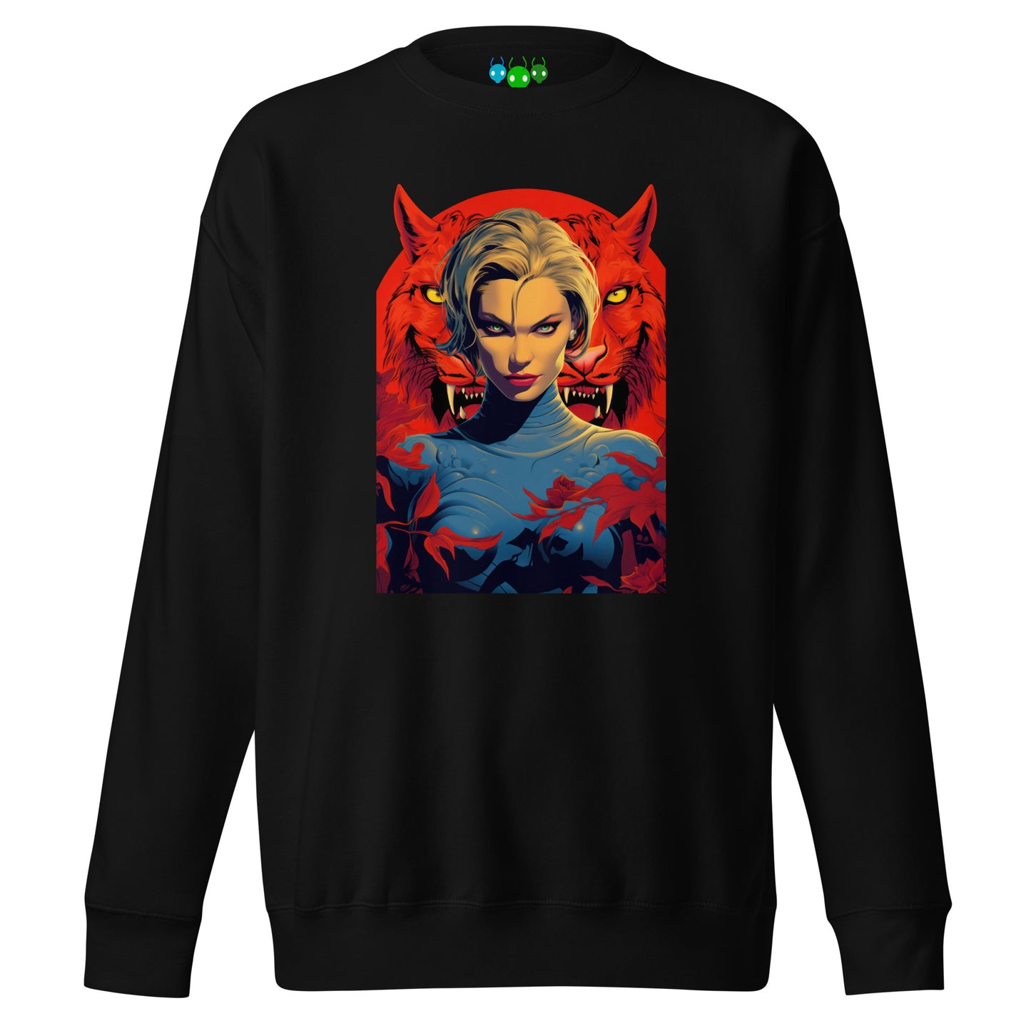 Alien Lion Lady | 外星獅女 Premium Sweatshirt
