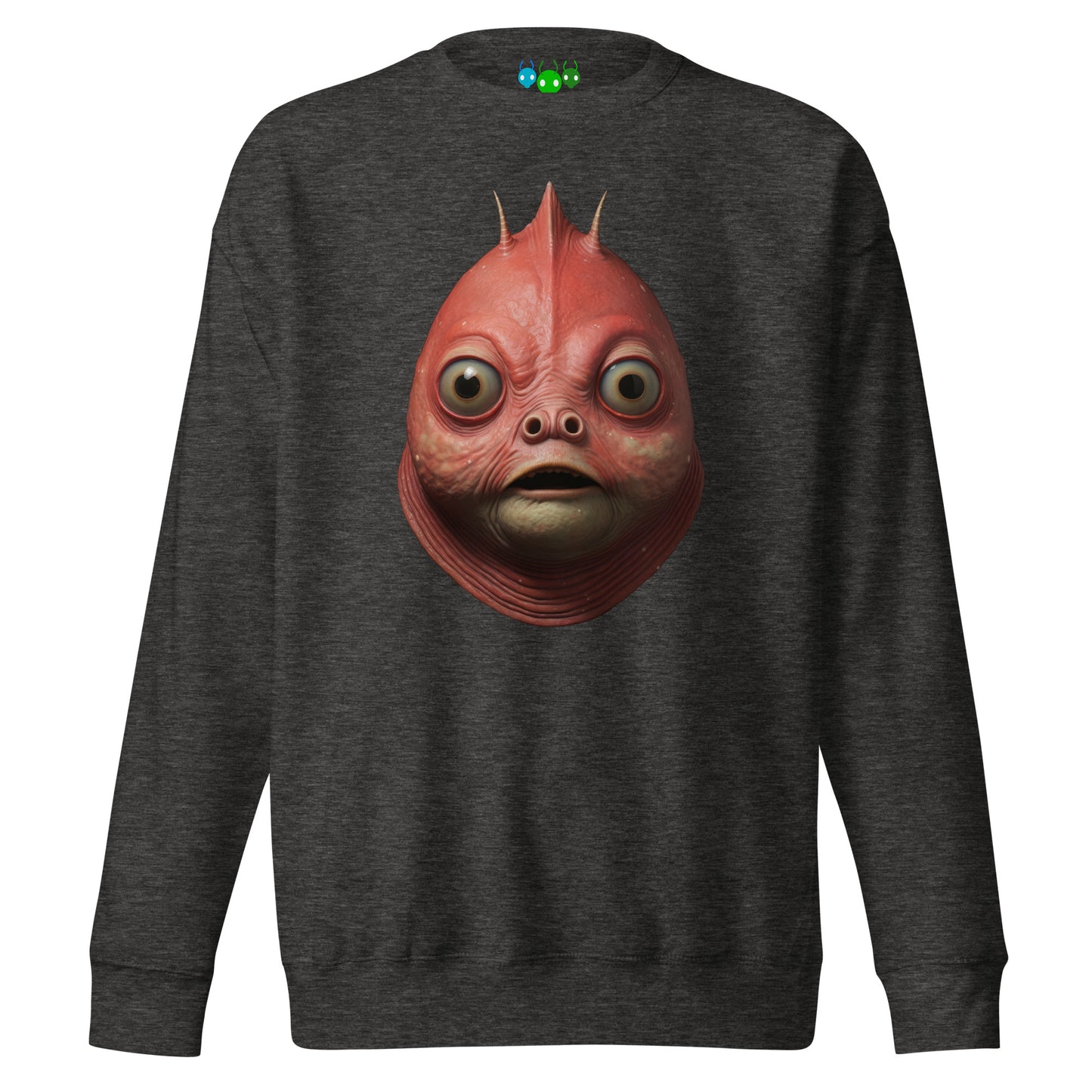 Fat-faced Alien Goober Premium Sweatshirt