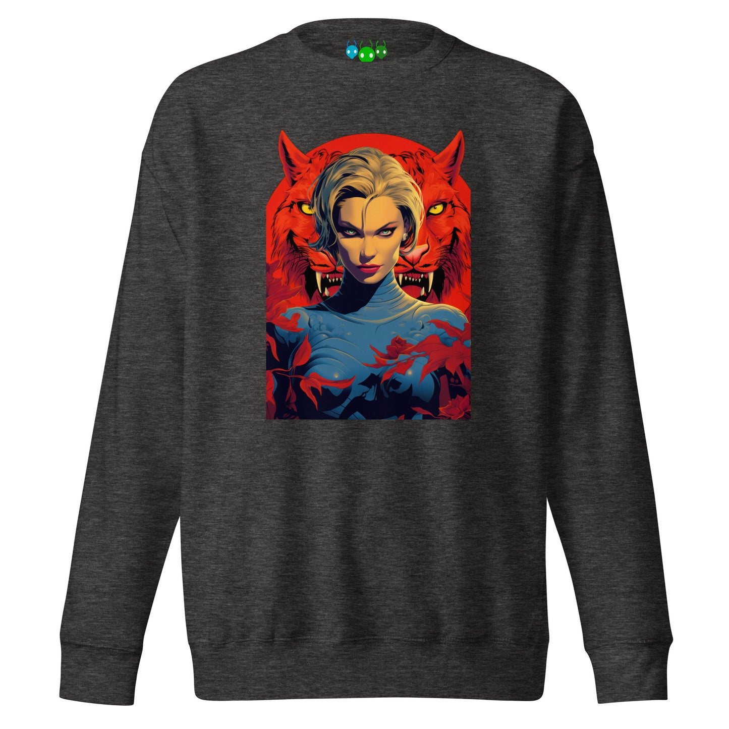 Alien Lion Lady | 外星獅女 Premium Sweatshirt