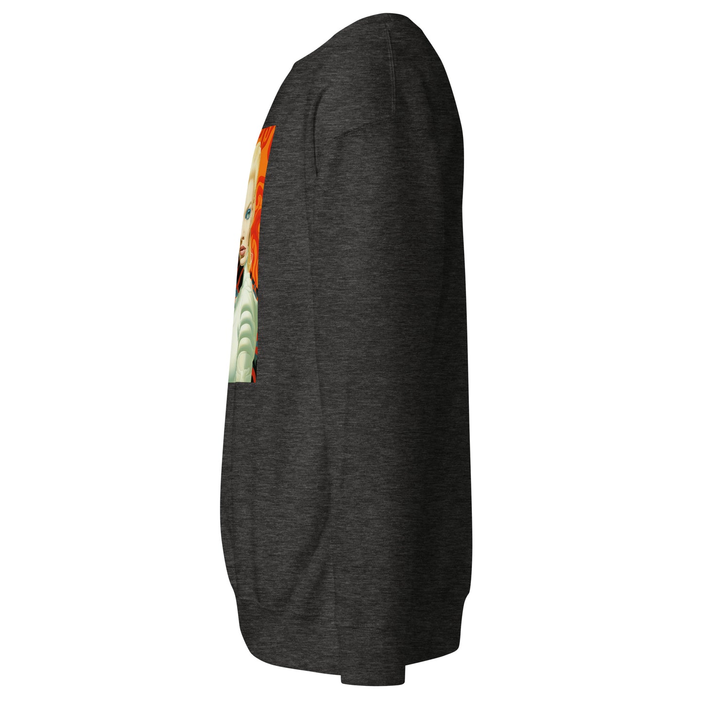 Alien Cat & Woman | Εξωγήινη γάτα Premium Sweatshirt
