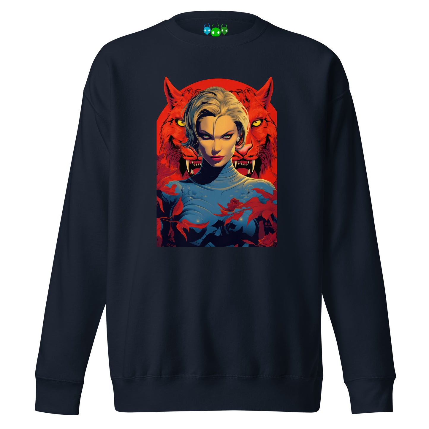 Alien Lion Lady | 外星獅女 Premium Sweatshirt
