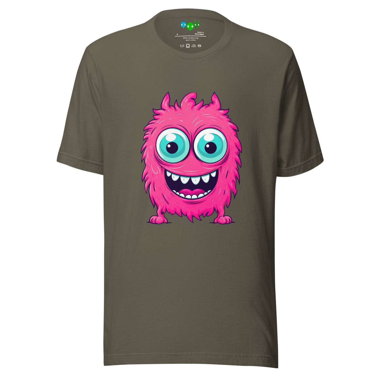 Hairy Pink Alien Monster Premium T-shirt