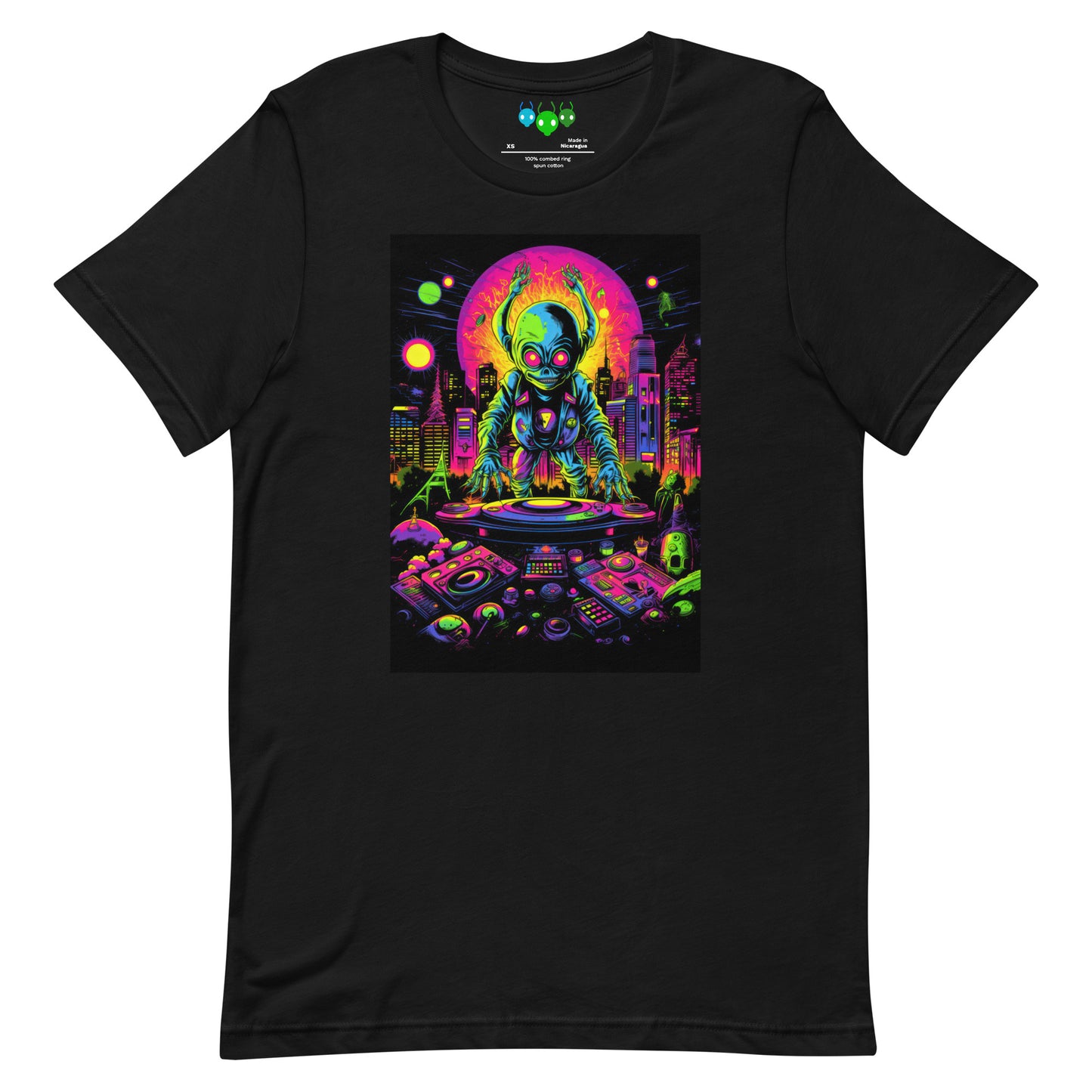 Alien Hip-hop DJ | एलियन हिप हॉप डीजे T-shirt