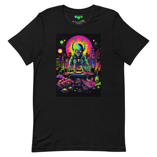 Alien Hip-hop DJ | एलियन हिप हॉप डीजे T-shirt