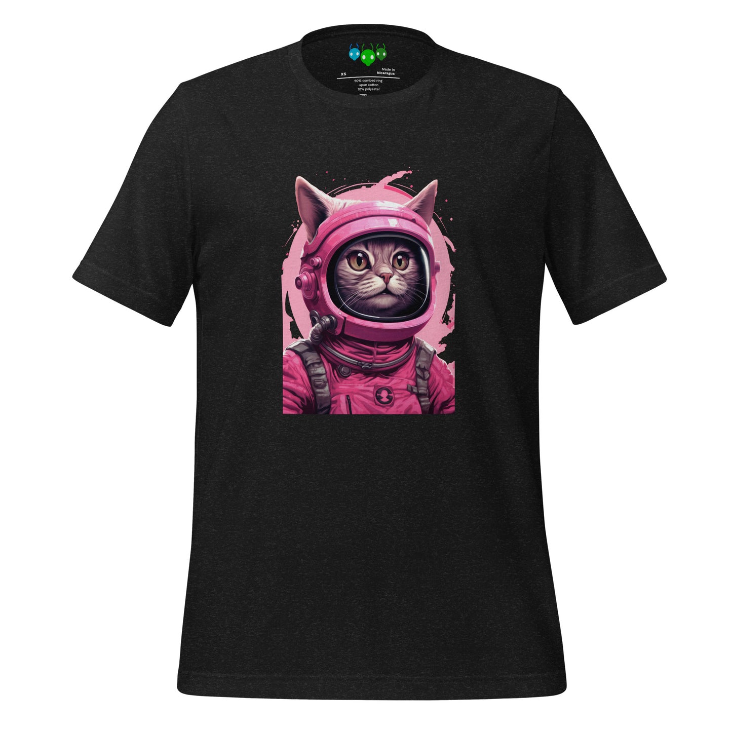 Pinky Cat Astronaut T-shirt