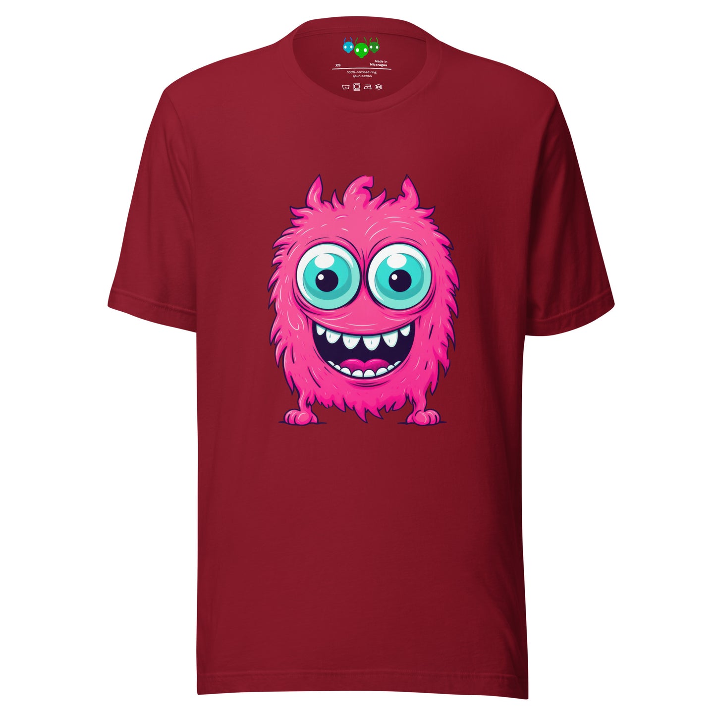 Hairy Pink Alien Monster Premium T-shirt