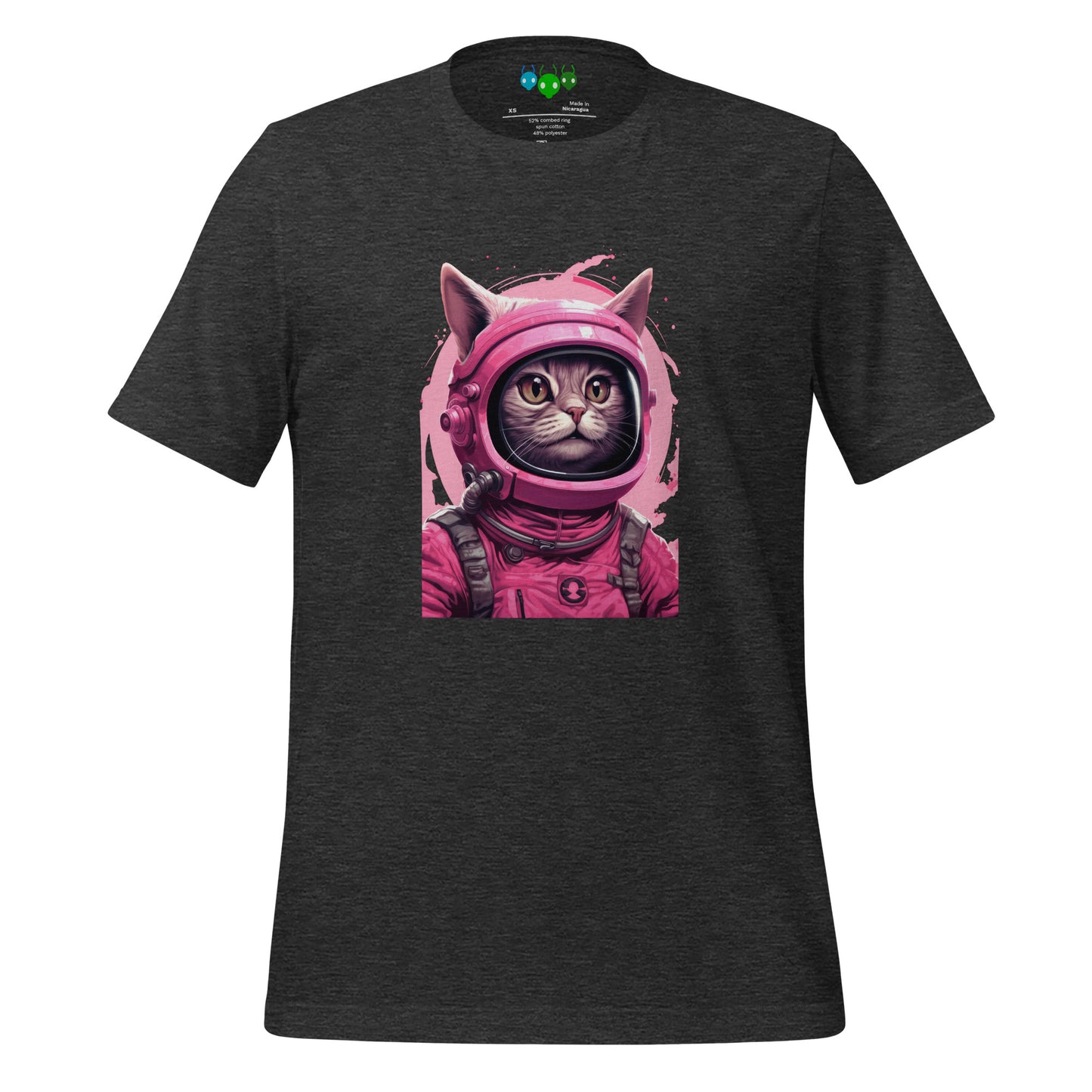 Pinky Cat Astronaut T-shirt