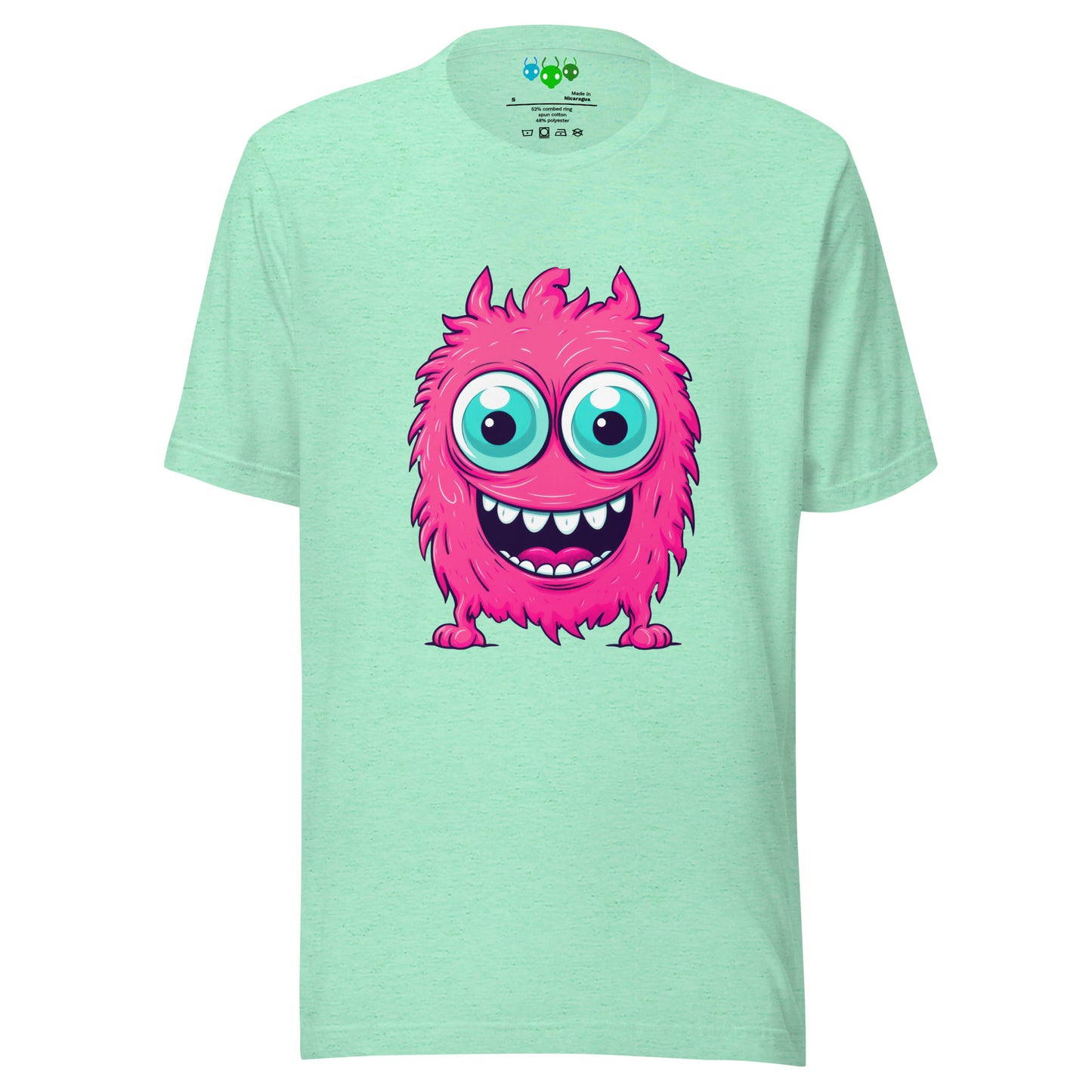Hairy Pink Alien Monster Premium T-shirt