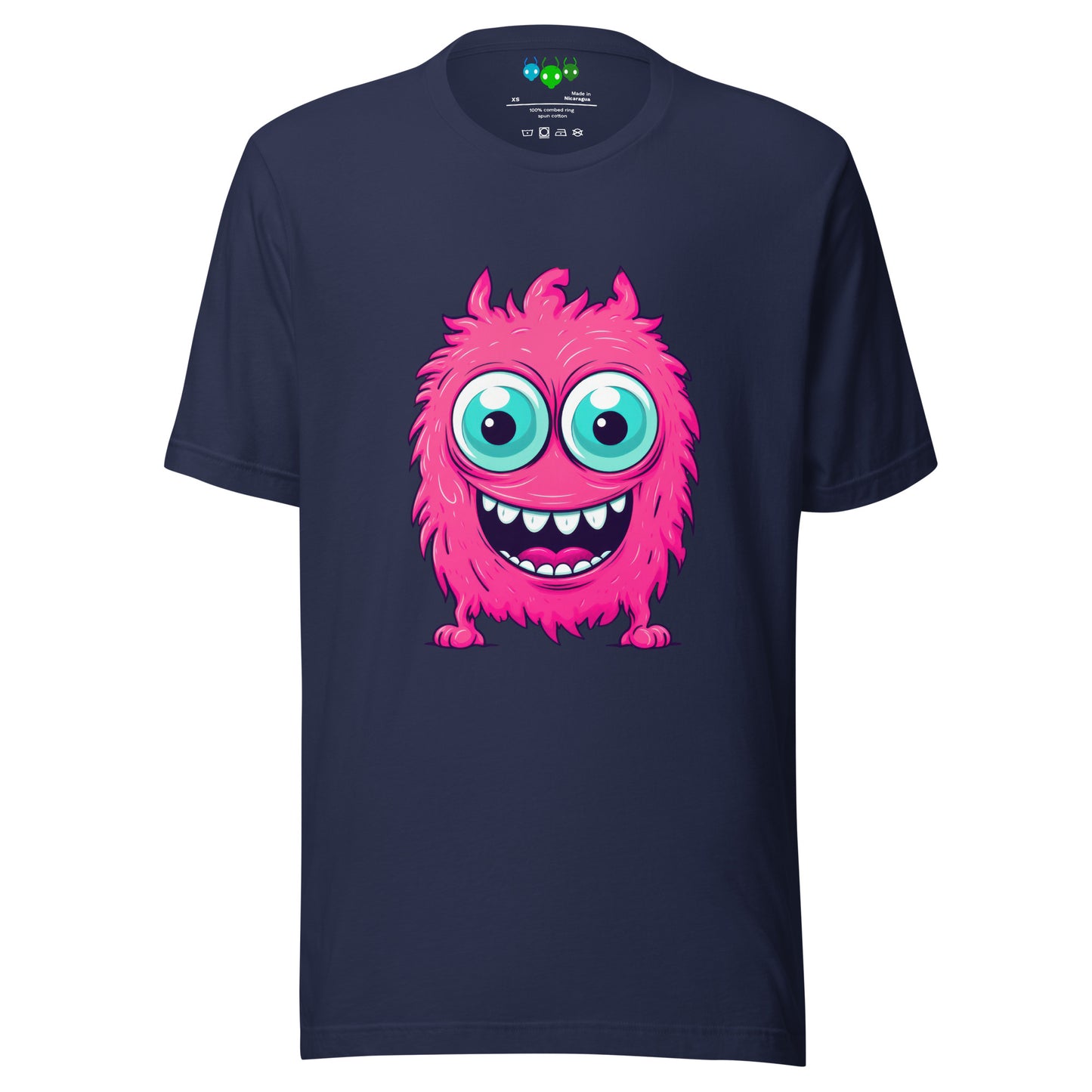 Hairy Pink Alien Monster Premium T-shirt