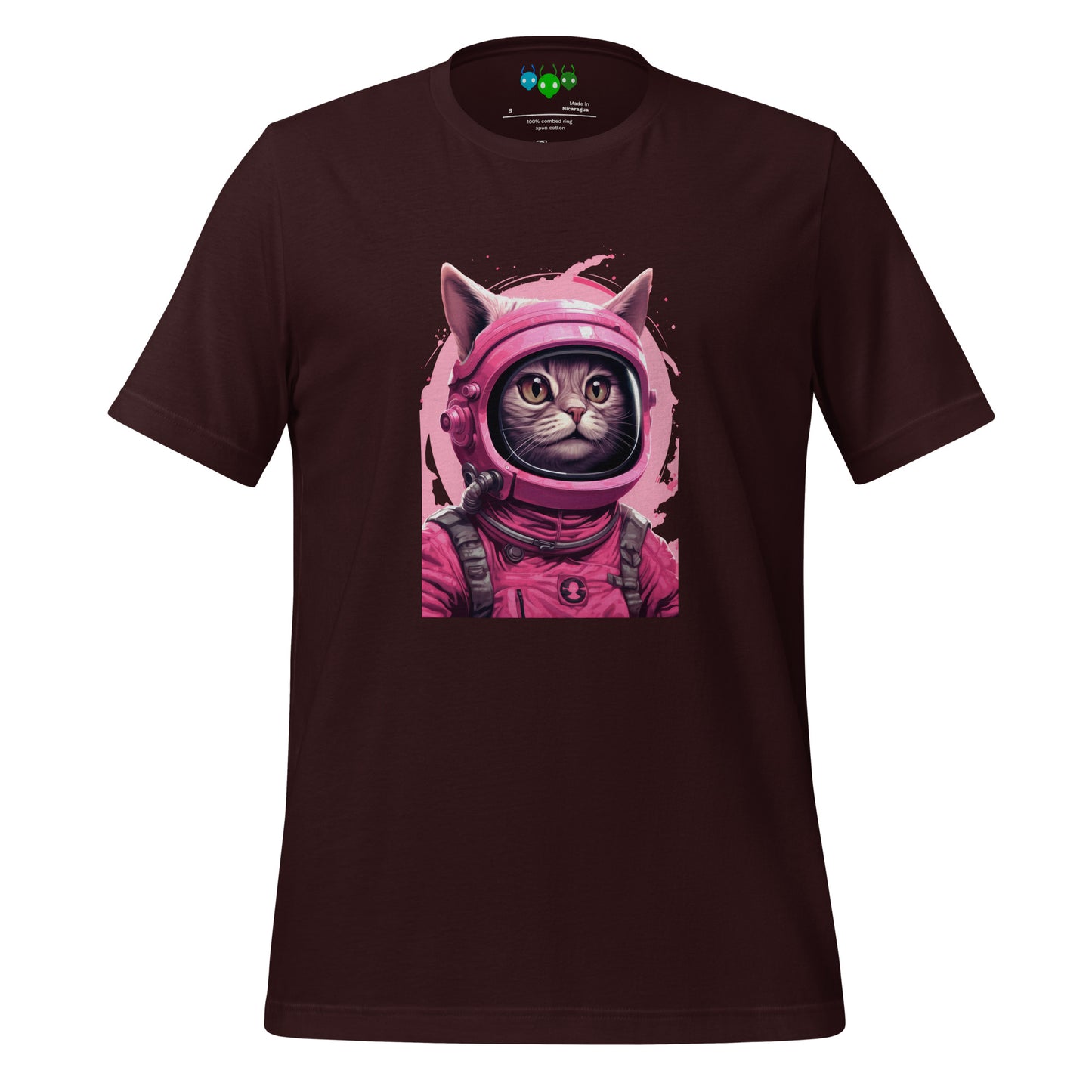 Pinky Cat Astronaut T-shirt