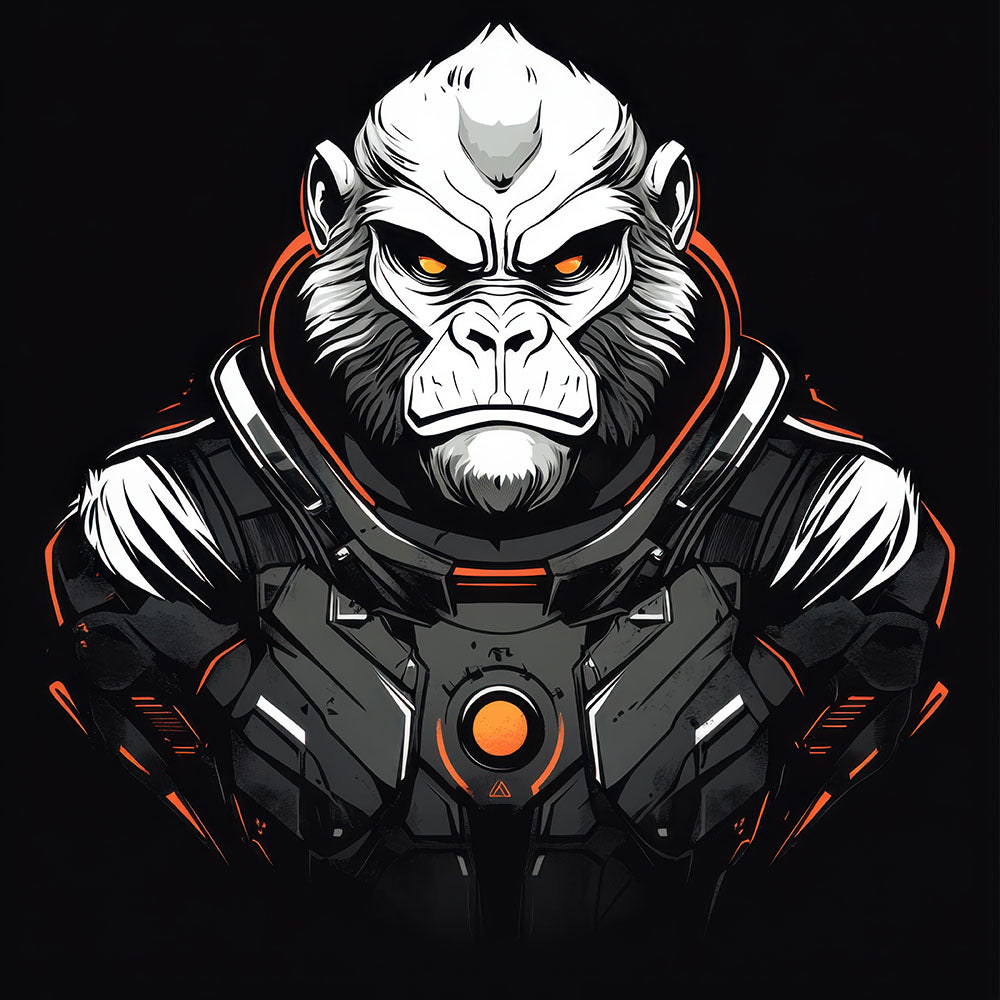 Luno: The Valiant Silverback Diplomat of Kongara T-shirt