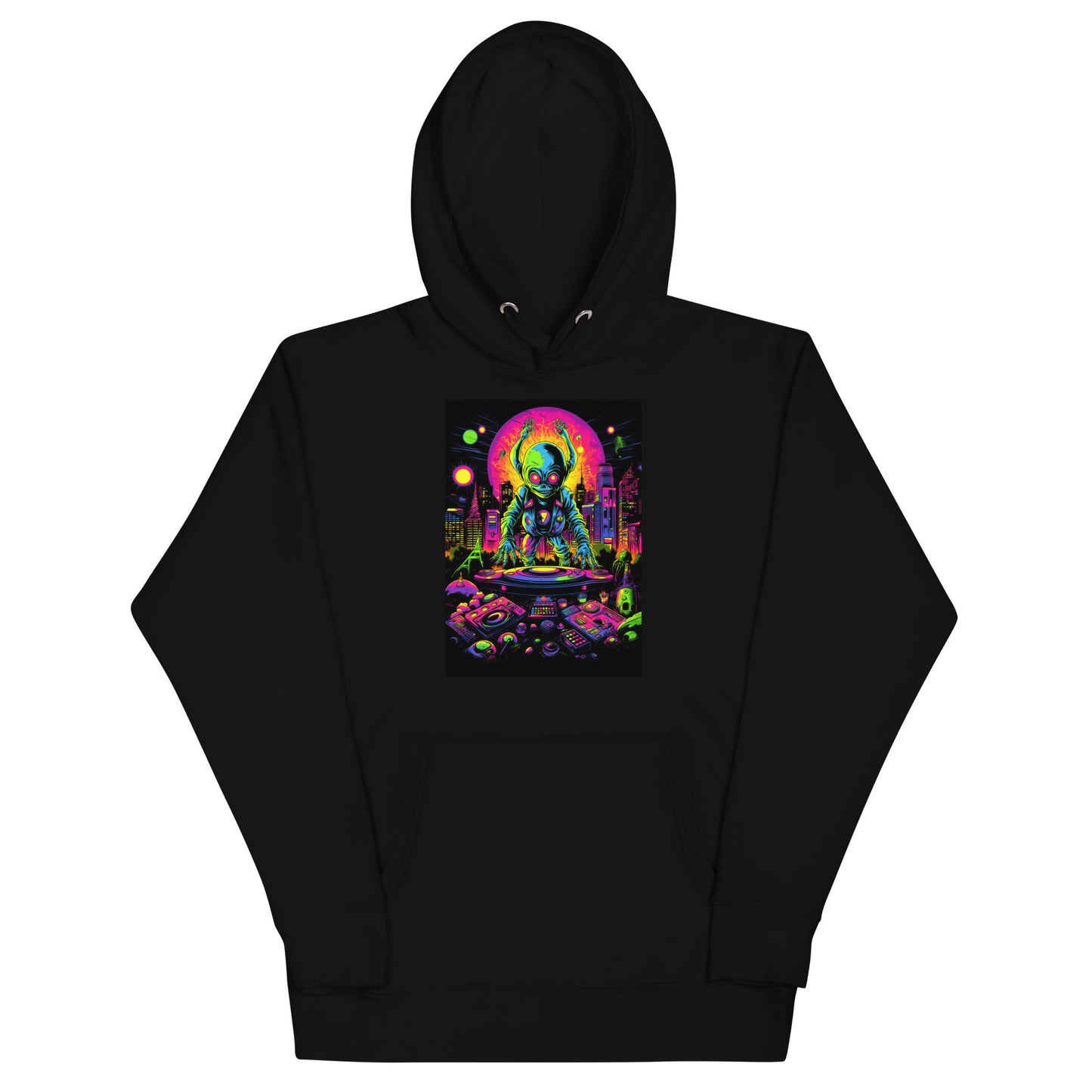 Alien Hip-hop DJ | एलियन हिप हॉप डीजे Hoodie