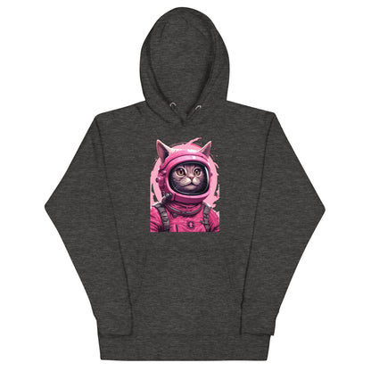 Pinky Cat Astronaut Hoodie