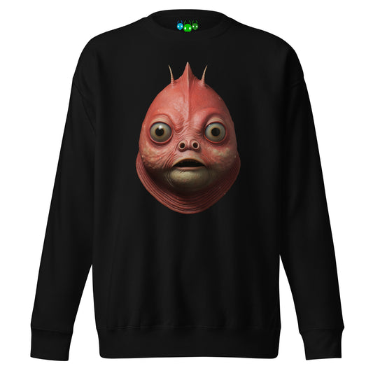 Fat-faced Alien Goober Premium Sweatshirt