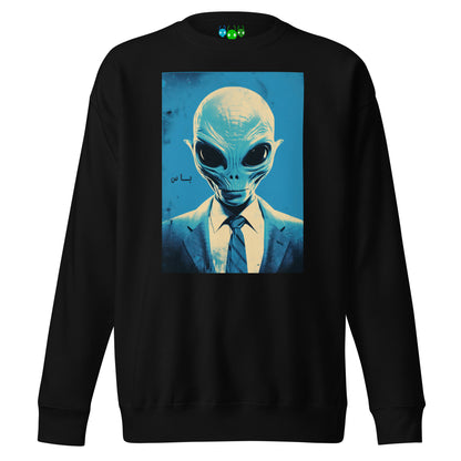 The Boss Alien Head | باس ایلین ہیڈ Premium Sweatshirt