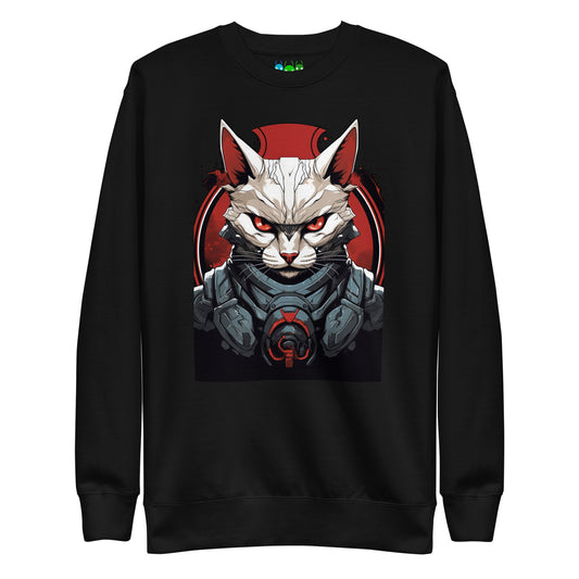 Catphesto Alien Cat Warrior Premium Sweatshirt