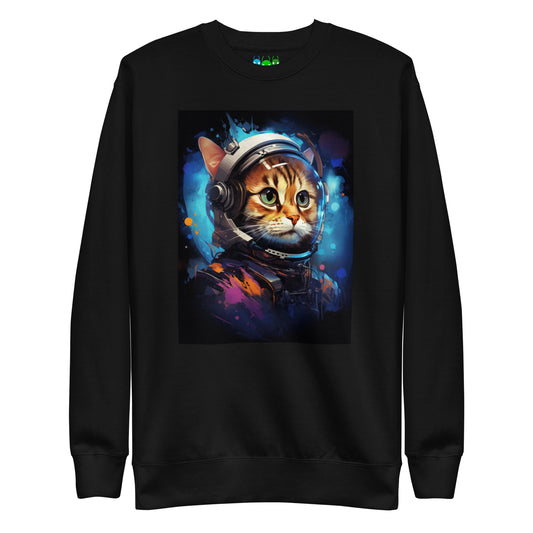 Cat Ten Hero Astronaut Premium Sweatshirt