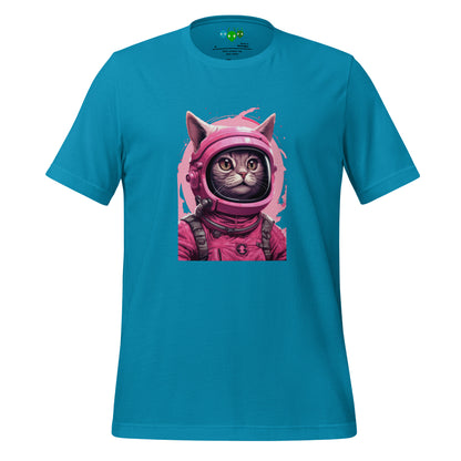 Pinky Cat Astronaut T-shirt