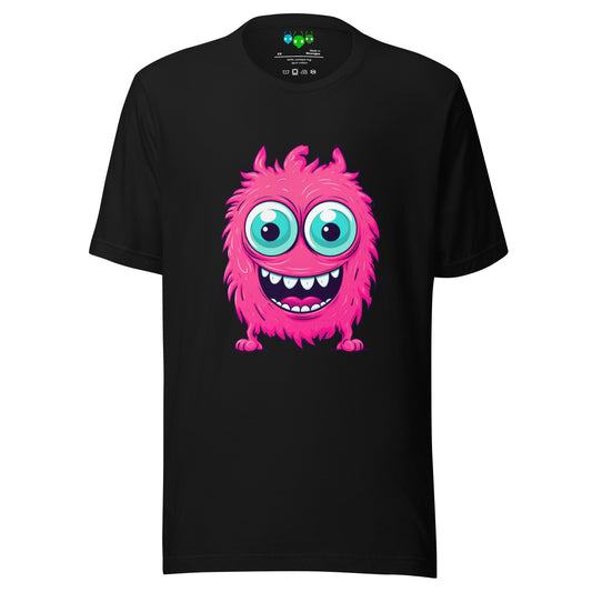 Hairy Pink Alien Monster Premium T-shirt