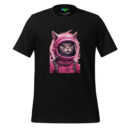Pinky Cat Astronaut T-shirt