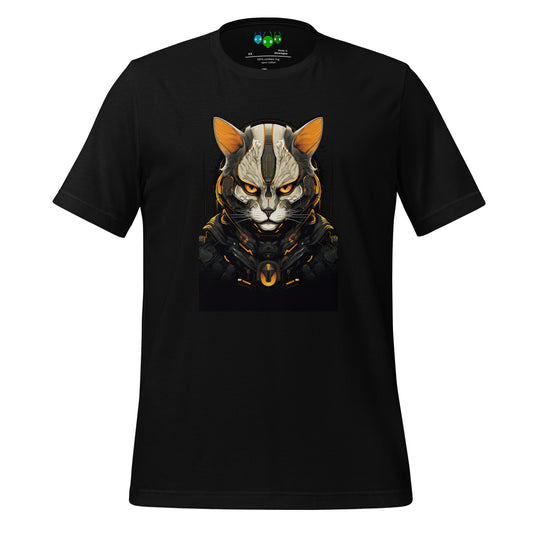 Harko Alien Cat Warlord T-shirt