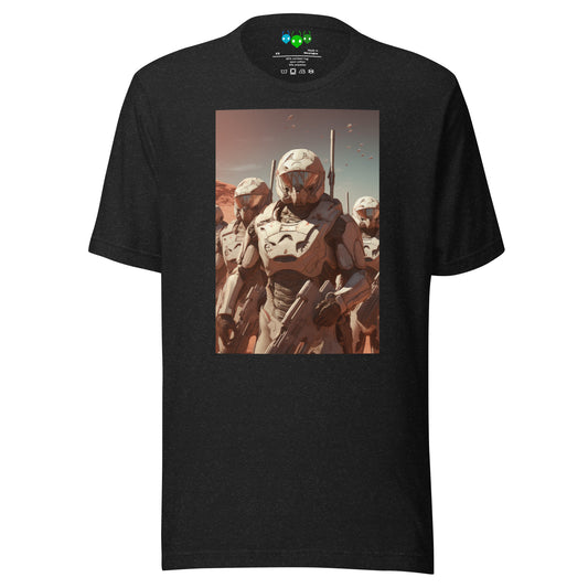 Troopers on Mars | मंगल पर ट्रूपर्स | Science Fiction T-shirt