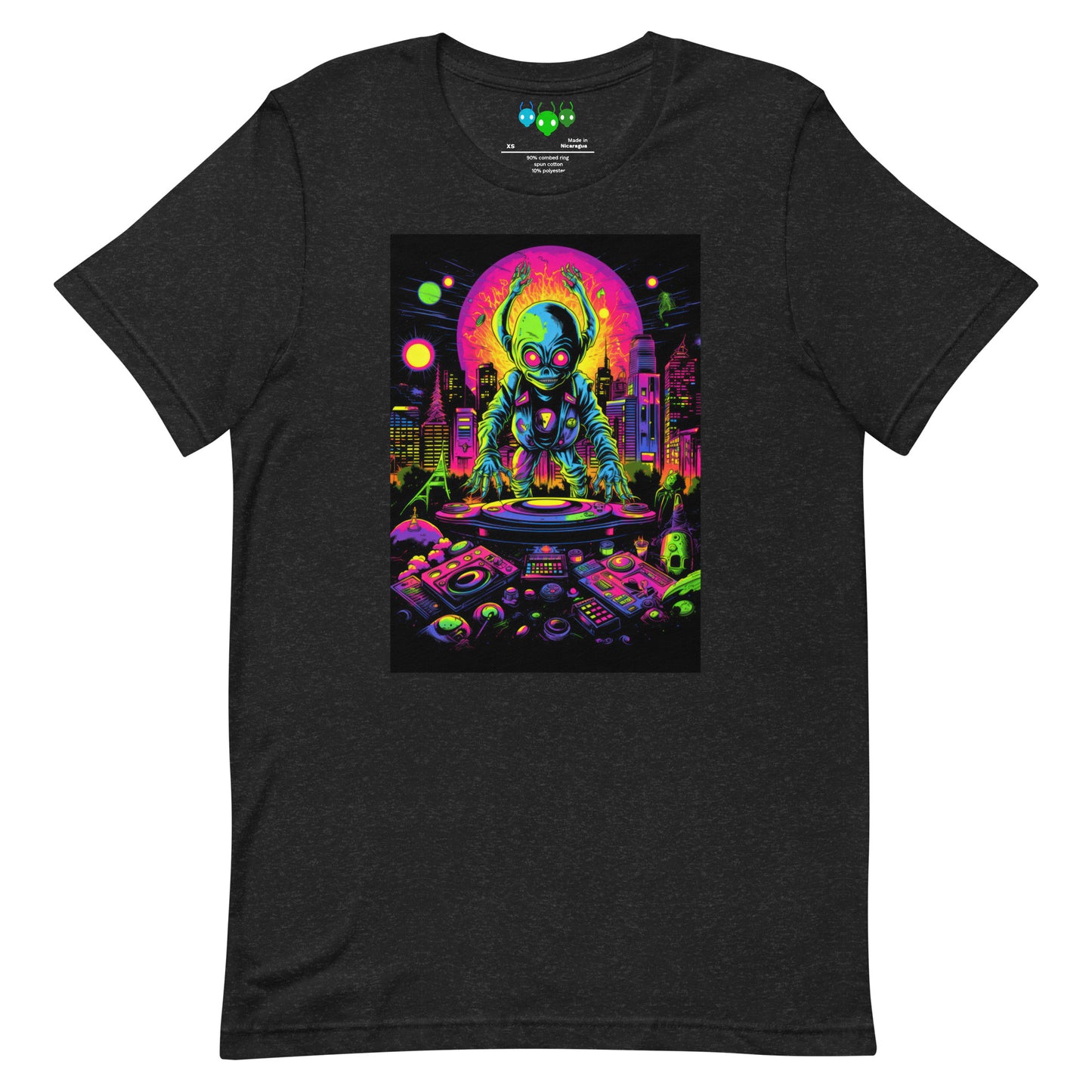 Alien Hip-hop DJ | एलियन हिप हॉप डीजे T-shirt