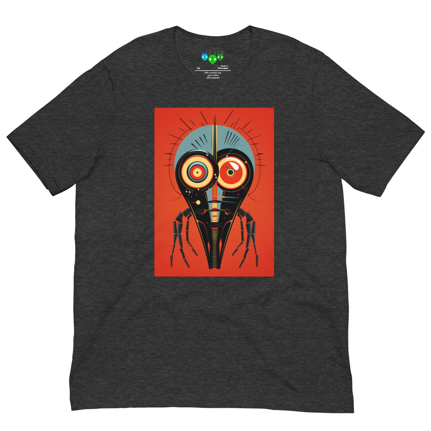 Inca Prawn Alien Head T-shirt