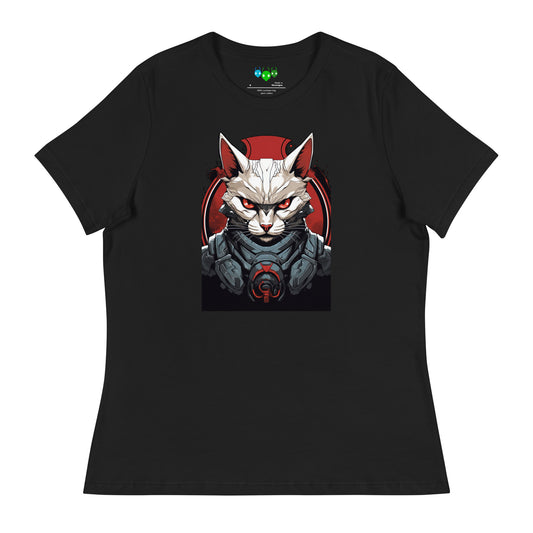 Catphesto Alien Cat Warrior Women's Relaxed T-Shirt