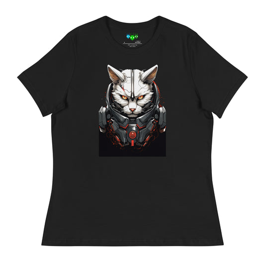 Tom Cat Alien Battle Armor Women's Relaxed T-Shirt