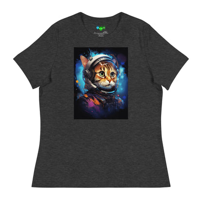 Cat Ten Hero Astronaut Women's Relaxed T-Shirt